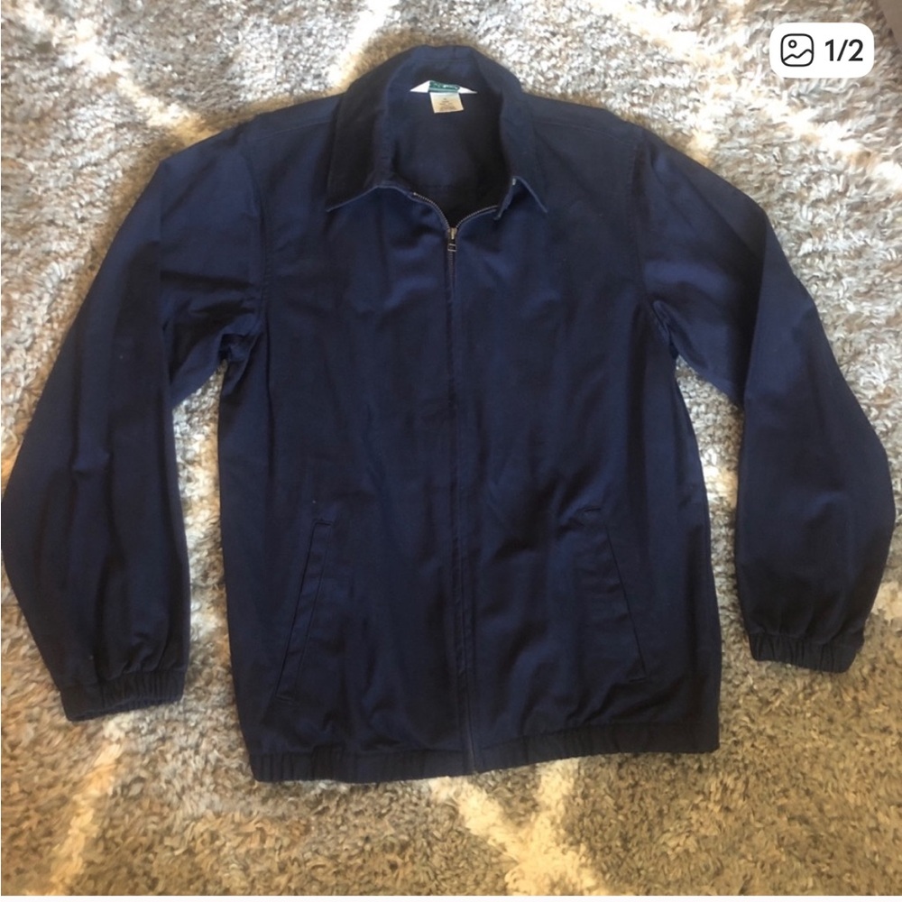 L.L. Bean Navy Lightweight Jacket
